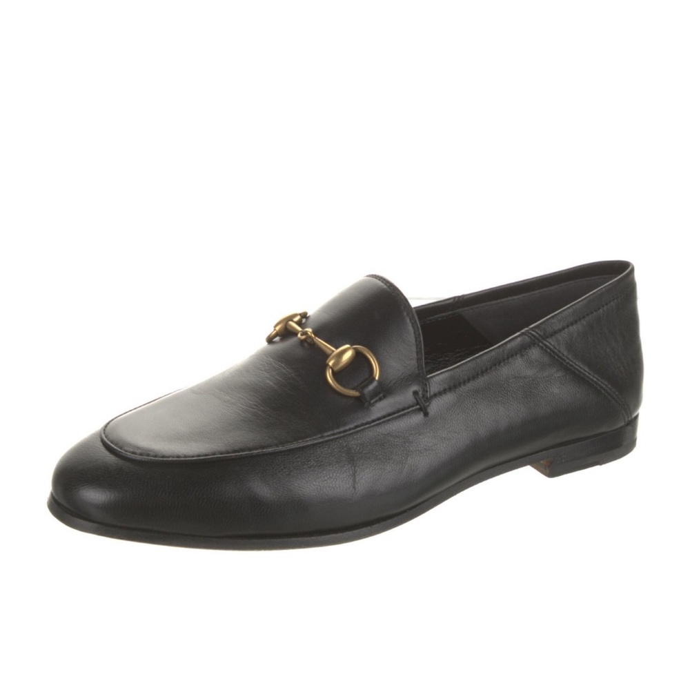 Gucci Brixton black loafers size 37